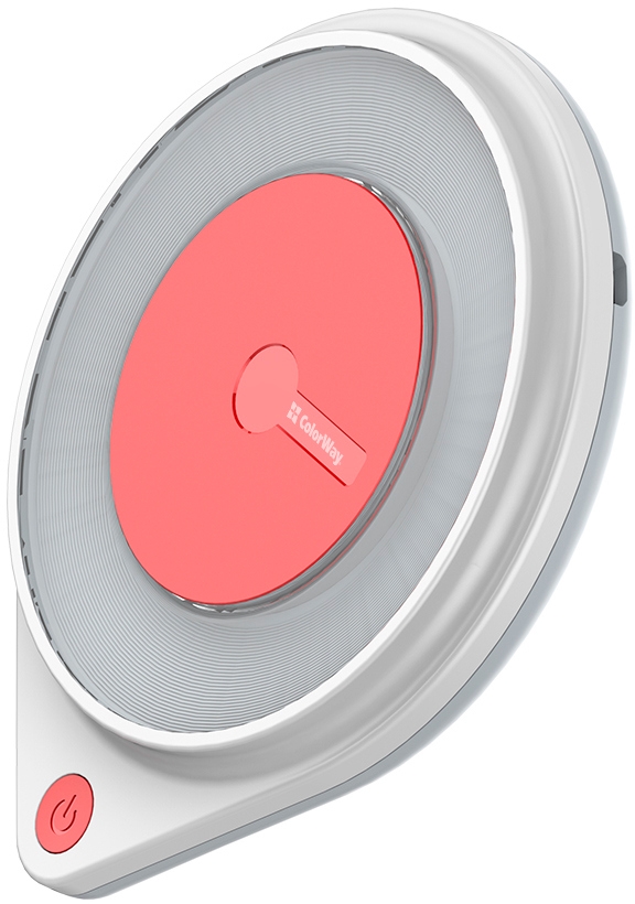 ColorWay Qi Fast Charger 10W LED bedside lamp (CW-CHW20Q-WT)