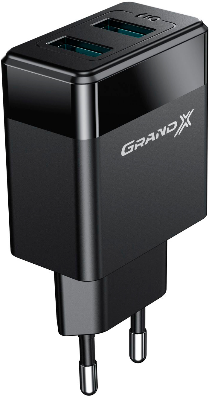 в продаже Зарядное устройство Grand-X 2USB 5V 2,4A (CH-50) - фото 3