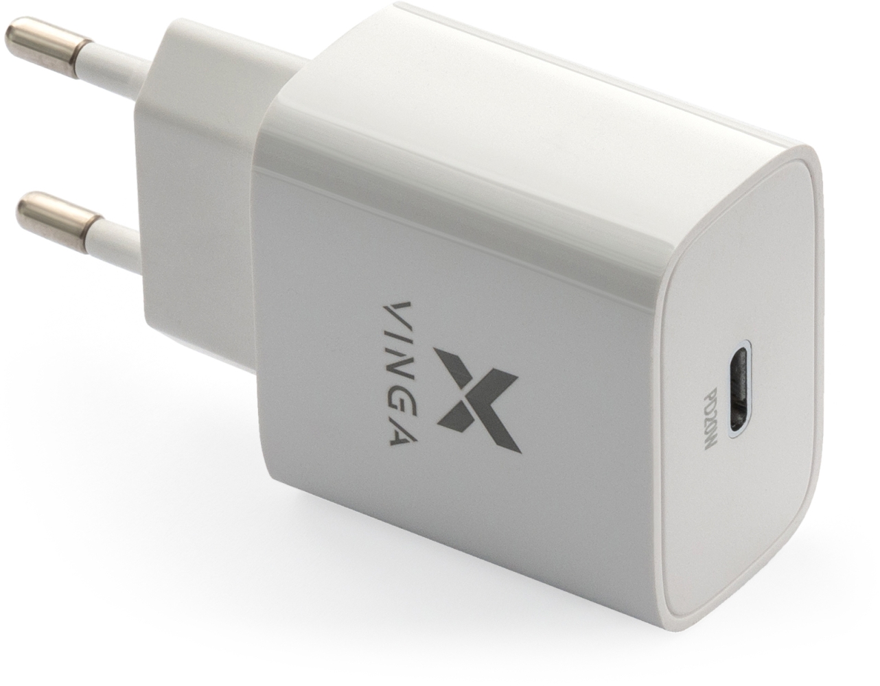 Vinga PD Type-C 20W Charger white (VWCPDC)