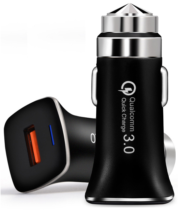 Зарядное устройство XoKo CQC-100 1 USB QC3.0 3.1A Black (CQC-100-BK) цена 201.00 грн - фотография 2