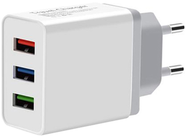 Зарядний пристрій XoKo USB 3A White (WC-310-WH)