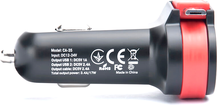 Зарядний пристрій Real-El CA-35 black (EL123160012) відгуки - зображення 5