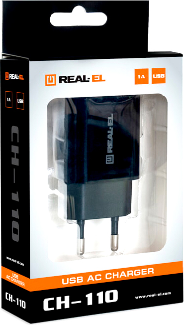 Зарядное устройство Real-El CH-110 black (EL123160013) обзор - фото 8