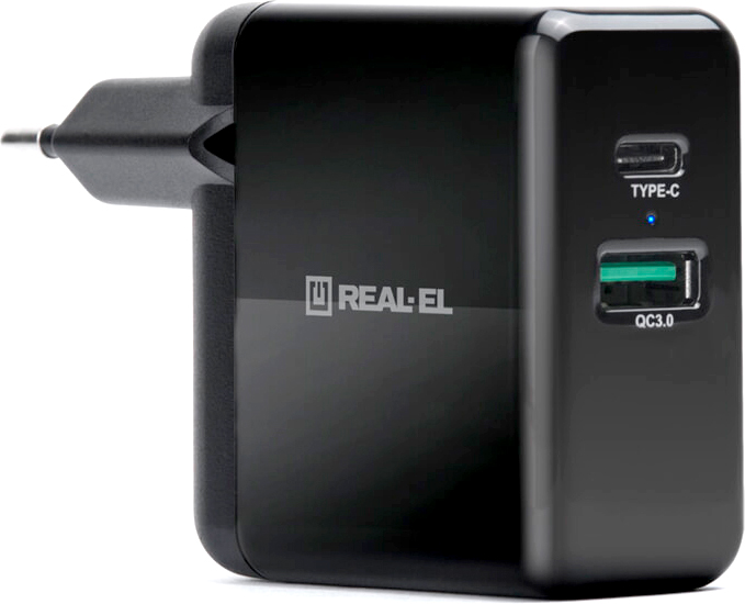 Зарядное устройство Real-El CH-350 black (EL123160017) отзывы - изображения 5