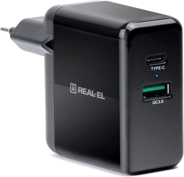 Зарядное устройство Real-El CH-350 black (EL123160017) характеристики - фотография 7