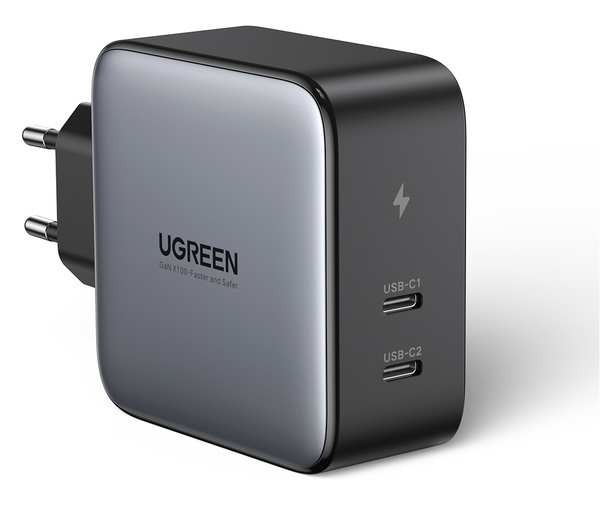 Зарядное устройство Ugreen CD254 100W 2xType-C PD black (UGR-50327)