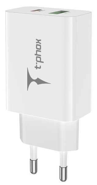 Зарядний пристрій T-phox Speedy 20W PD+USB) ціна 549.00 грн - фотографія 2