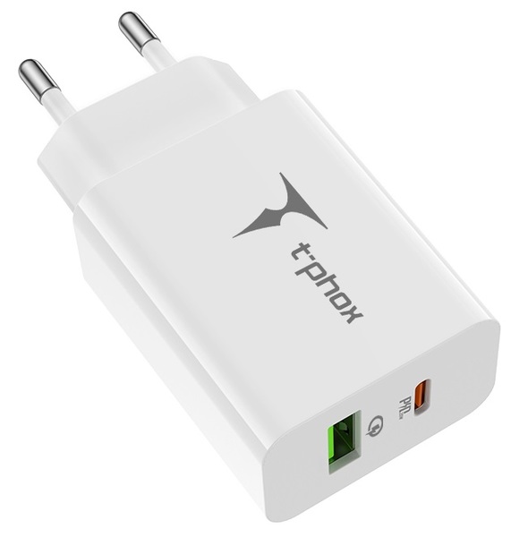 в продажу Зарядний пристрій T-phox Speedy 20W PD+USB) - фото 3