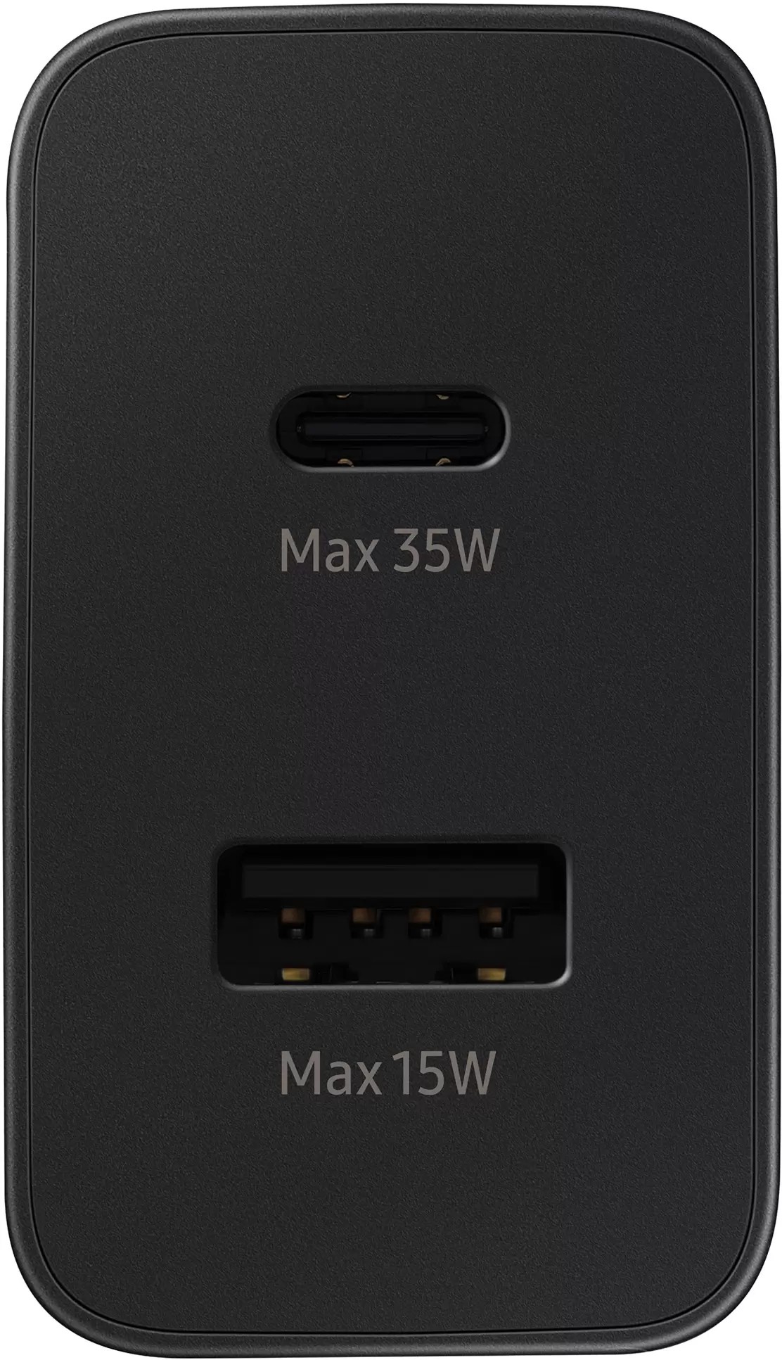 в продажу Зарядний пристрій Samsung 35W Charger Duo USB-C+USB black (EP-TA220NBEGRU) - фото 3