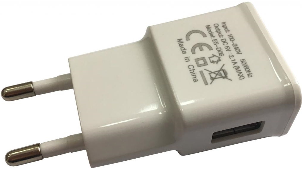 Зарядний пристрій Atcom ES-D06 1xUSB, 2.1A (14903)