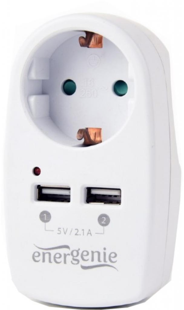 EnerGenie 2 USB x 2.1A (EG-ACU2-02)