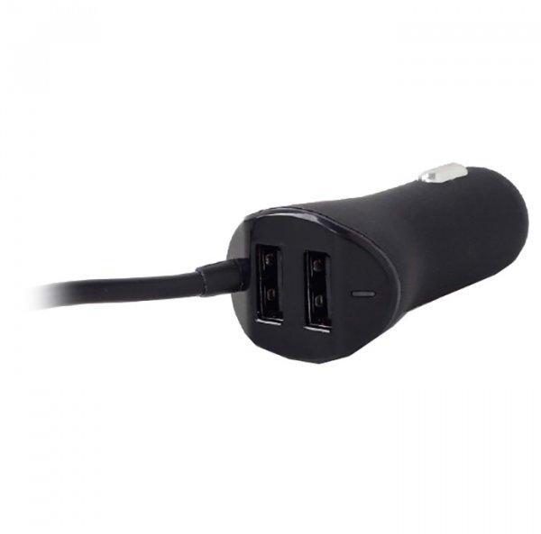 Зарядное устройство EnerGenie 4xUSB 9.6 А (EG-4U-CAR-01) цена 379.00 грн - фотография 2