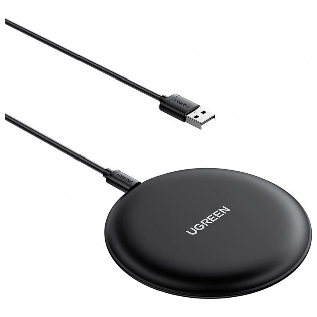 Зарядний пристрій Ugreen CD186 15W Wireless black (80537) в інтернет-магазині, головне фото