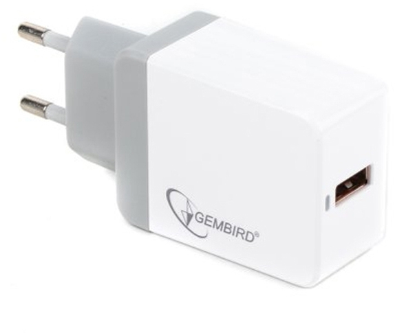 Цена зарядное устройство Gembird 1 USB QC3.0 (MP3A-UC-AC11) в Луцке