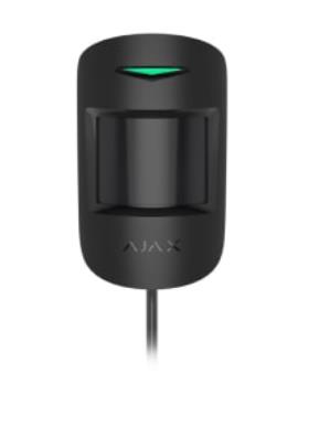 Датчик руху Ajax MotionProtect Black (Дротовий)
