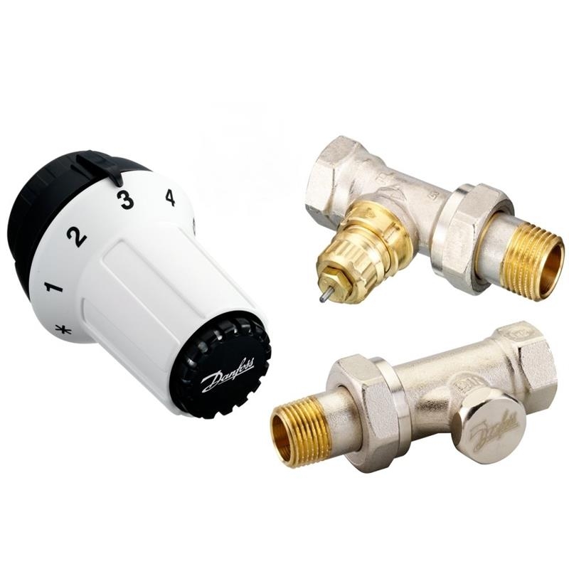 Danfoss RAS-C2 + RA - FN + RLV 1/2" (013G2229)