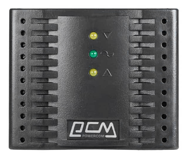 Стабілізатор напруги Powercom TCA-2000 black ціна 1635 грн - фотографія 2