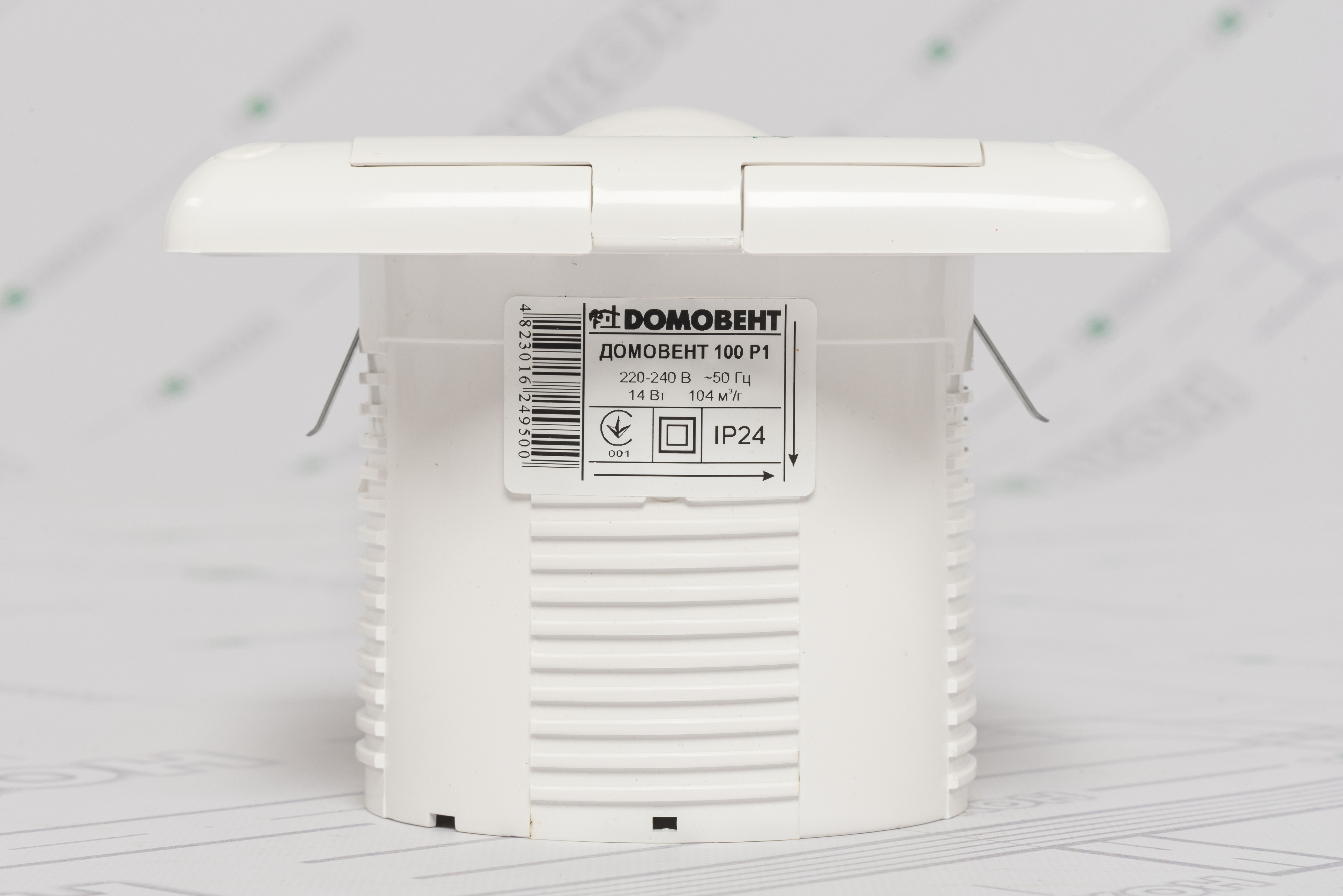 Витяжний вентилятор Домовент 100 Р1 інструкція - зображення 6