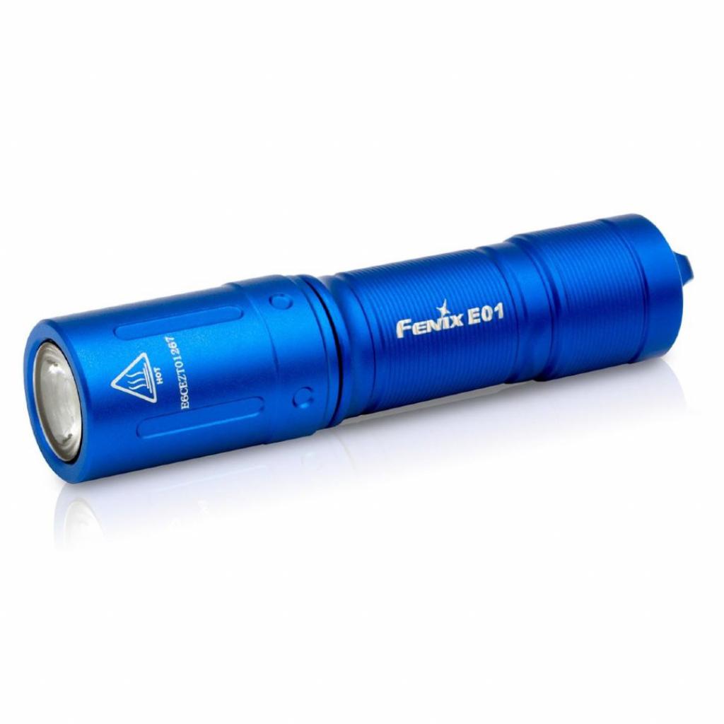Ціна ліхтарик Fenix E01 V2.0 Blue в Рівному