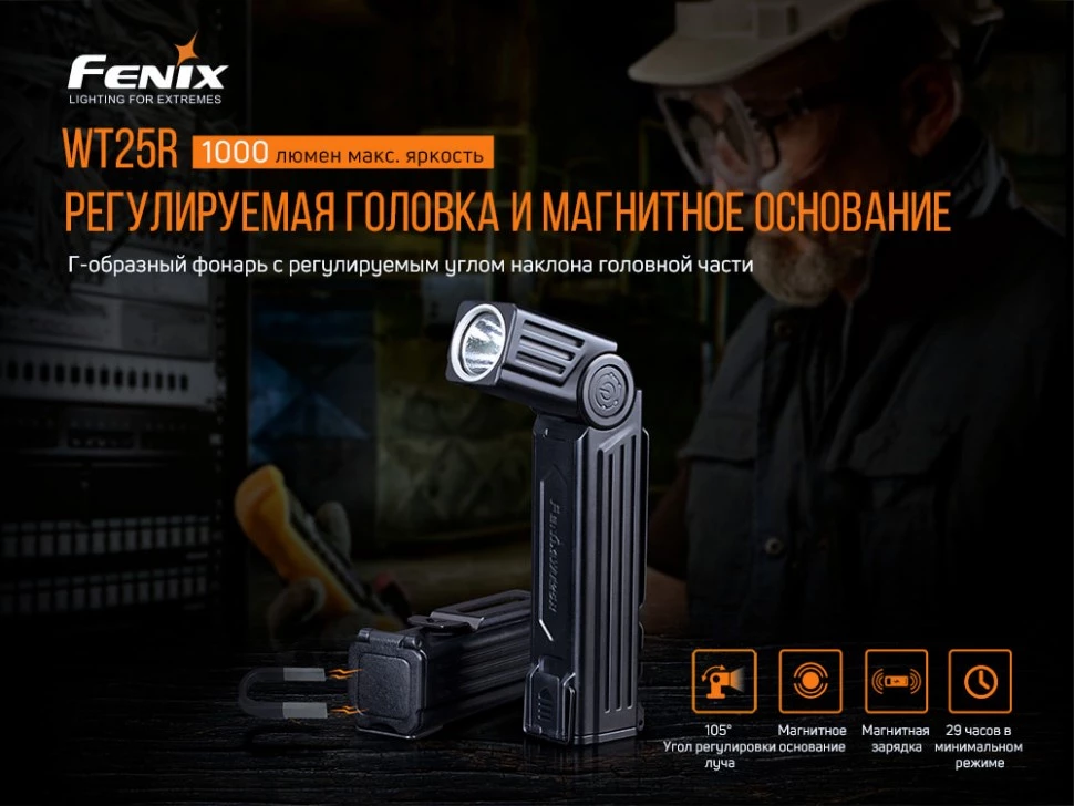 Фонарик Fenix WT25R характеристики - фотография 7