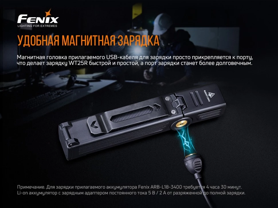 Ліхтарик Fenix WT25R огляд - фото 8