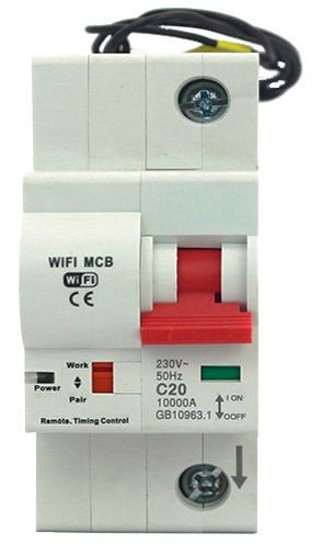 Характеристики розумний автоматичний вимикач Tervix Pro Line WiFi Circuit Breaker, 32A (439471)