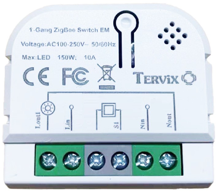 Умный выключатель Tervix Pro Line ZigBee Switch (432121)