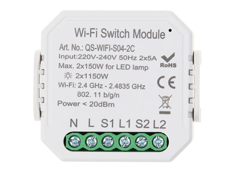 Розумний вимикач Tervix Pro Line WiFi Switch (433421) в інтернет-магазині, головне фото