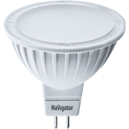Светодиодная лампа мощностью 5 Вт Navigator NLL-MR16-5-230-4K-GU5.3 (94129)