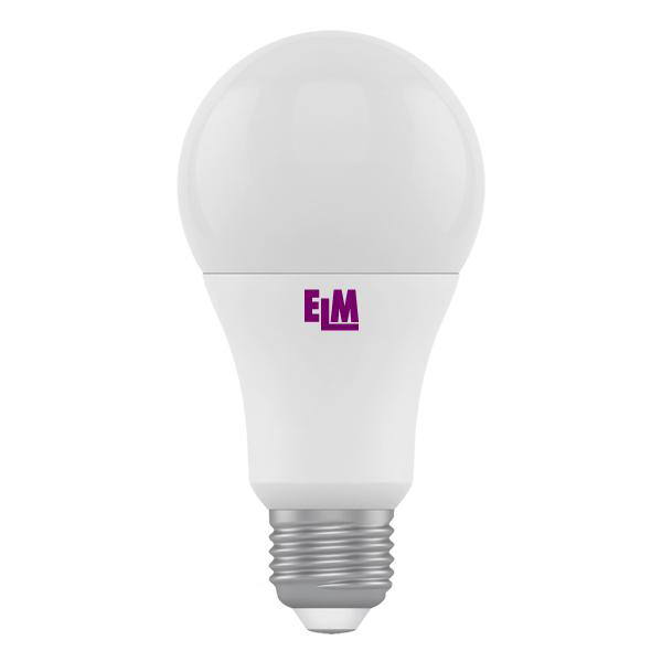 Светодиодная лампа мощностью 12 Вт ELM B60 12W PA10 E27 4000K (18-0043Ind)