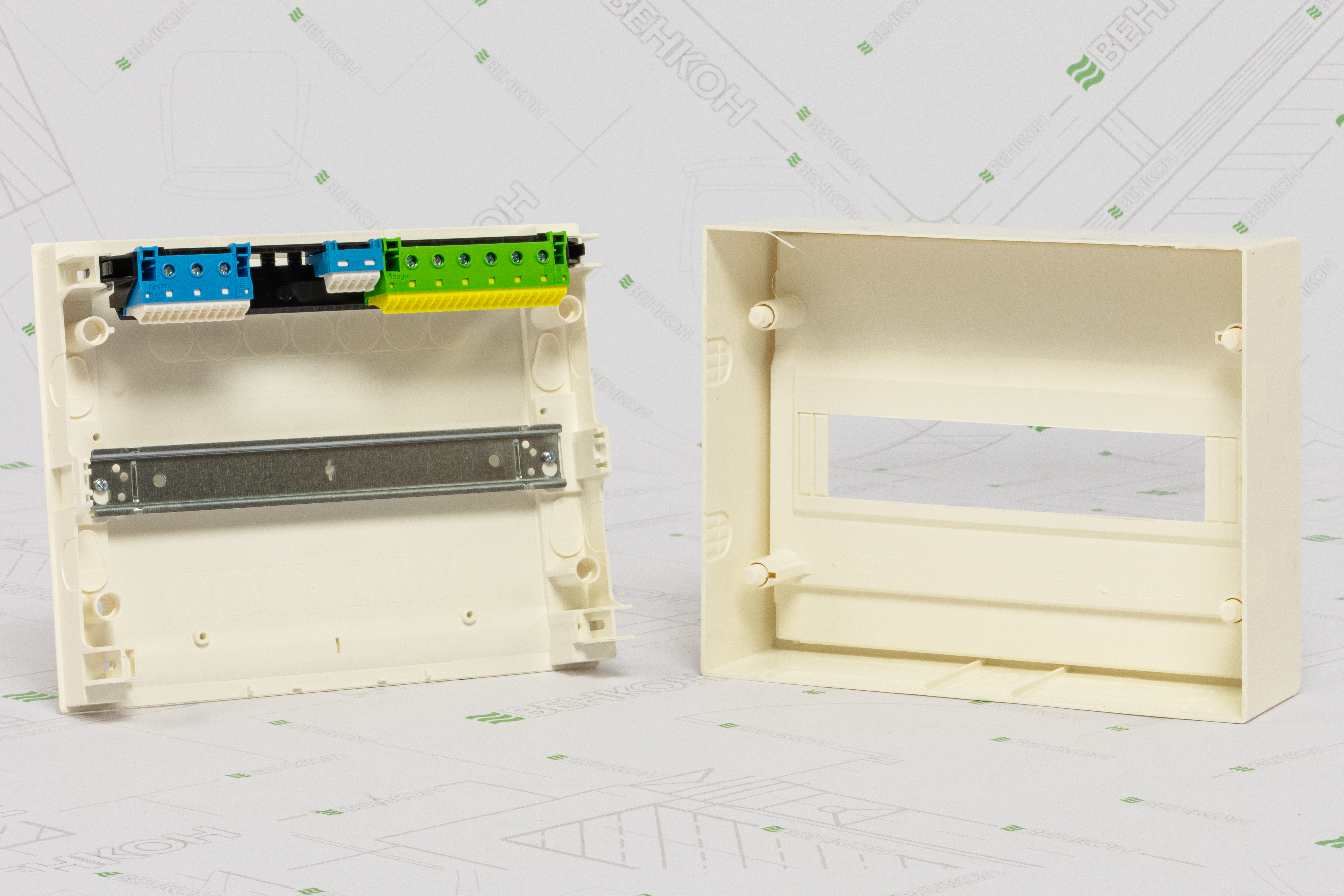 Щит распределительный Hager Volta VA12CN инструкция - изображение 6