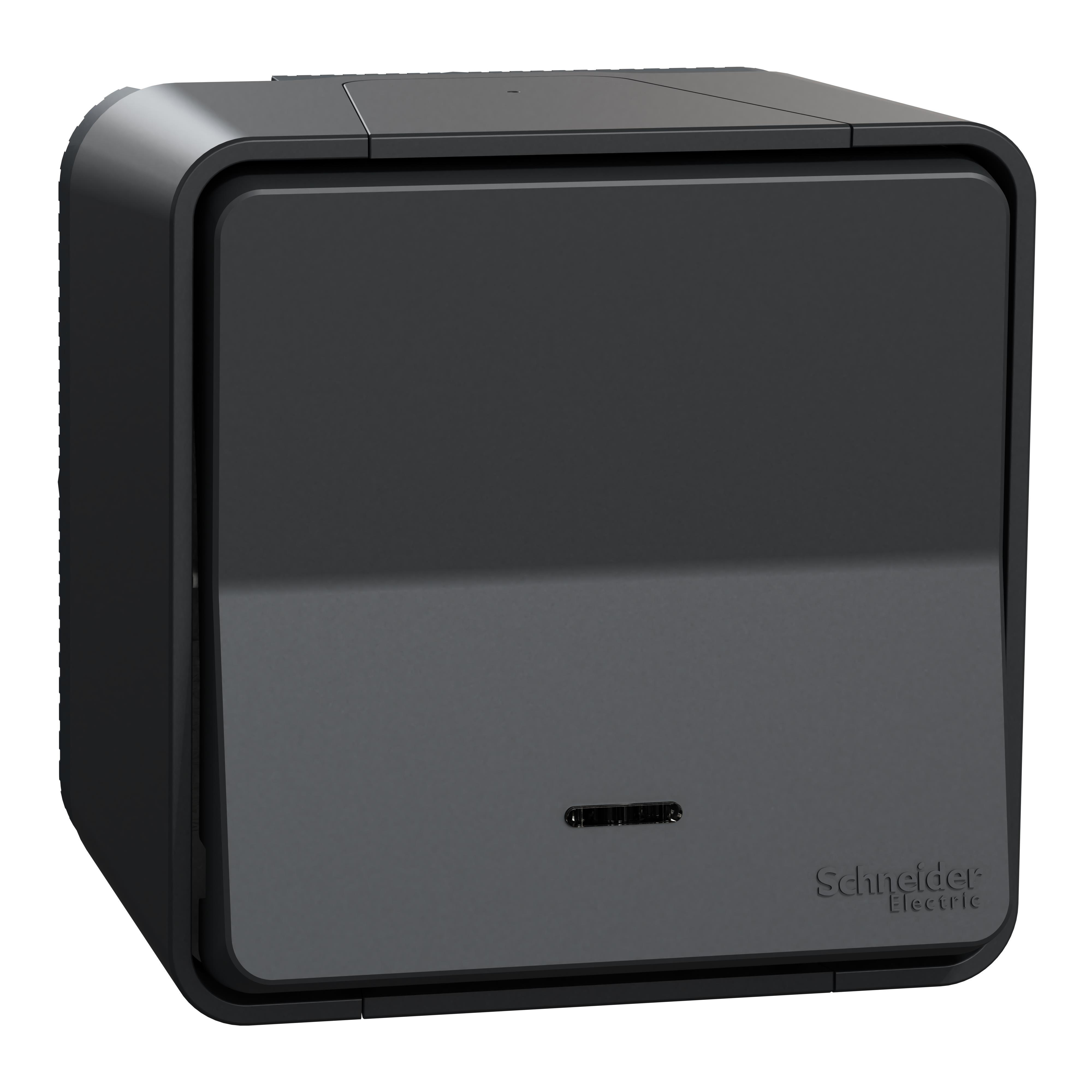 Schneider Electric Spina 2P+T Mureva Styl Da Incasso – IP55, IK08, Bianco, 250V – Presa Elettrica Per Esterno