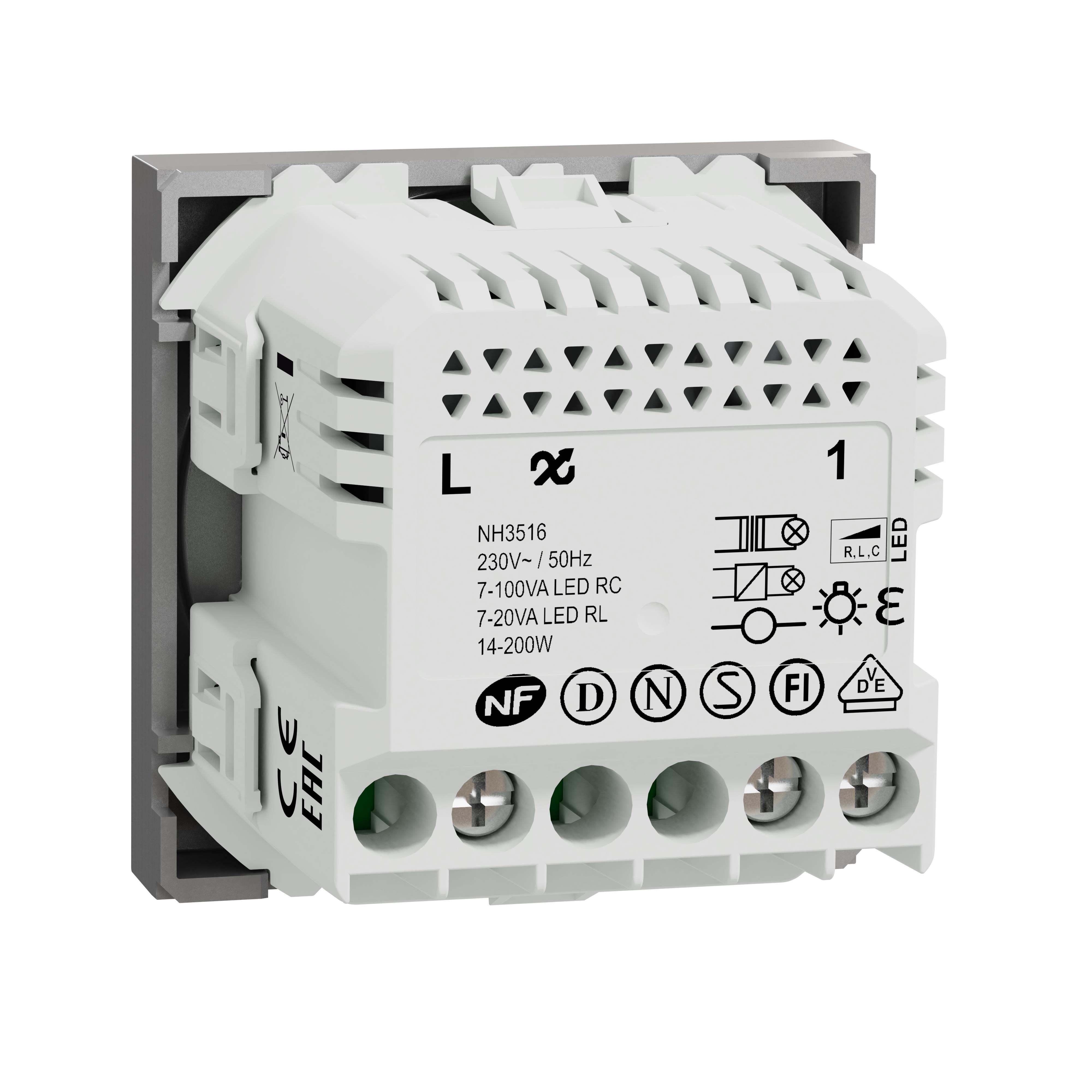 Світлорегулятор Schneider Electric Unica New (NU351630) огляд - фото 8