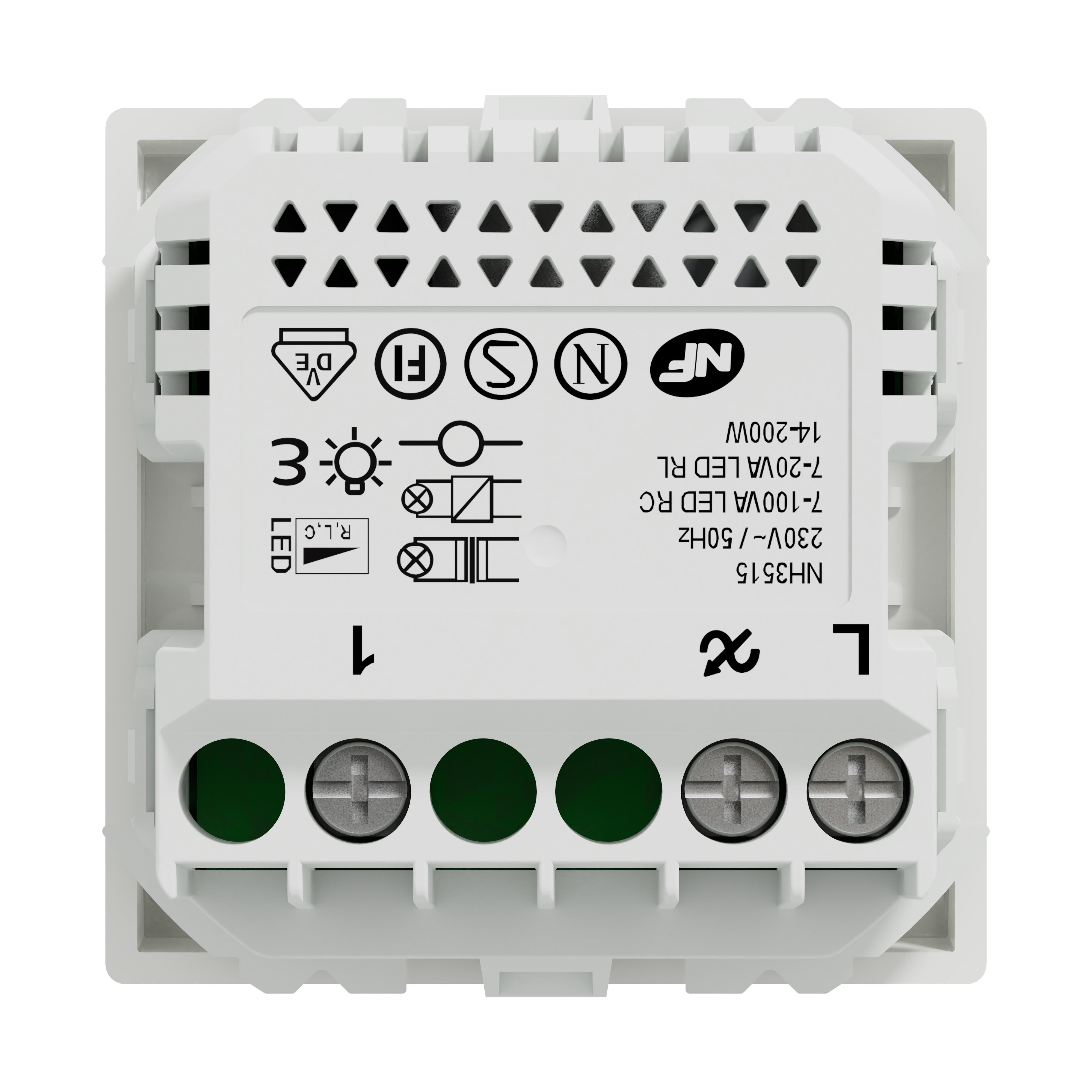 в продажу Світлорегулятор Schneider Electric Unica New (NU351518) - фото 3