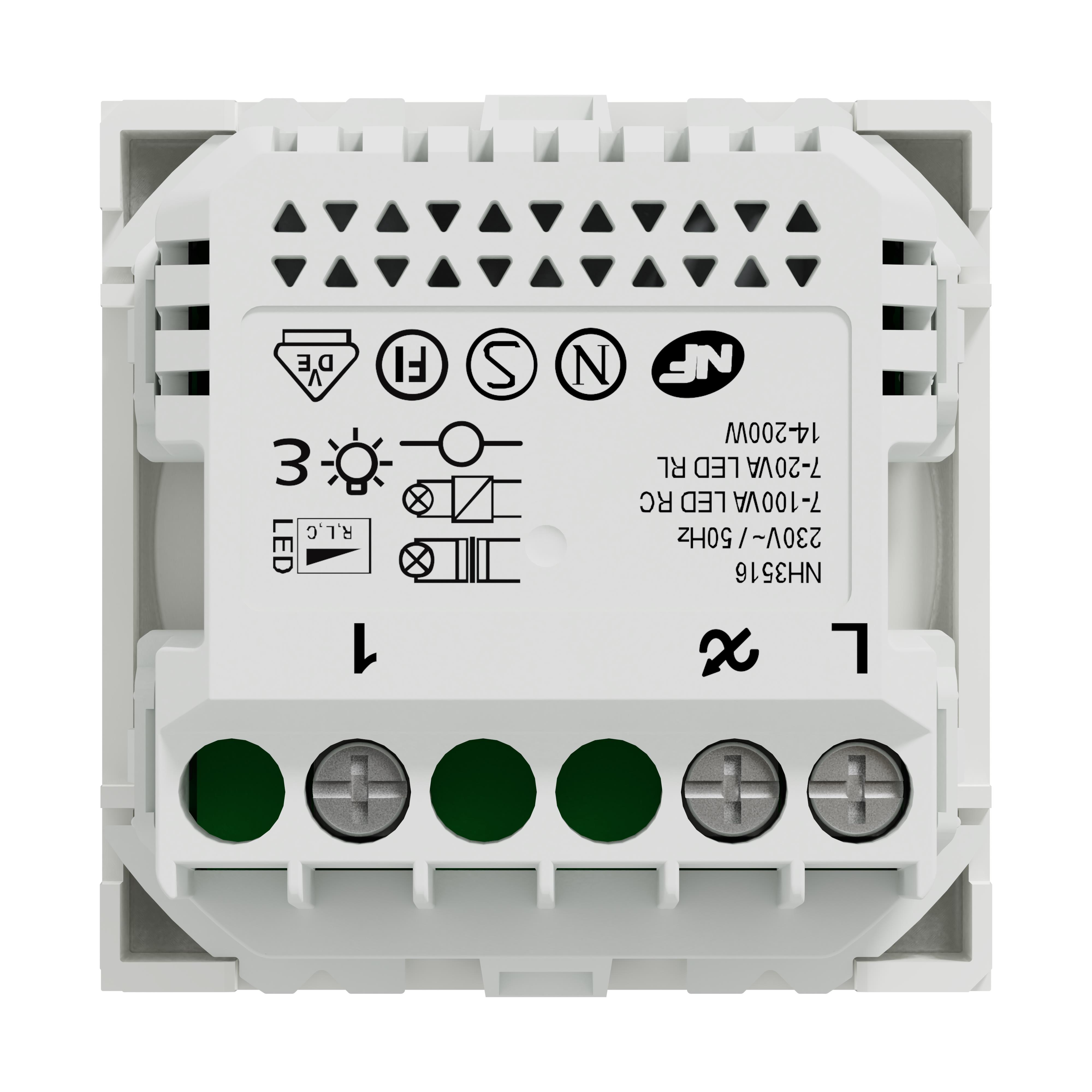 Світлорегулятор Schneider Electric Unica New (NU351618) характеристики - фотографія 7