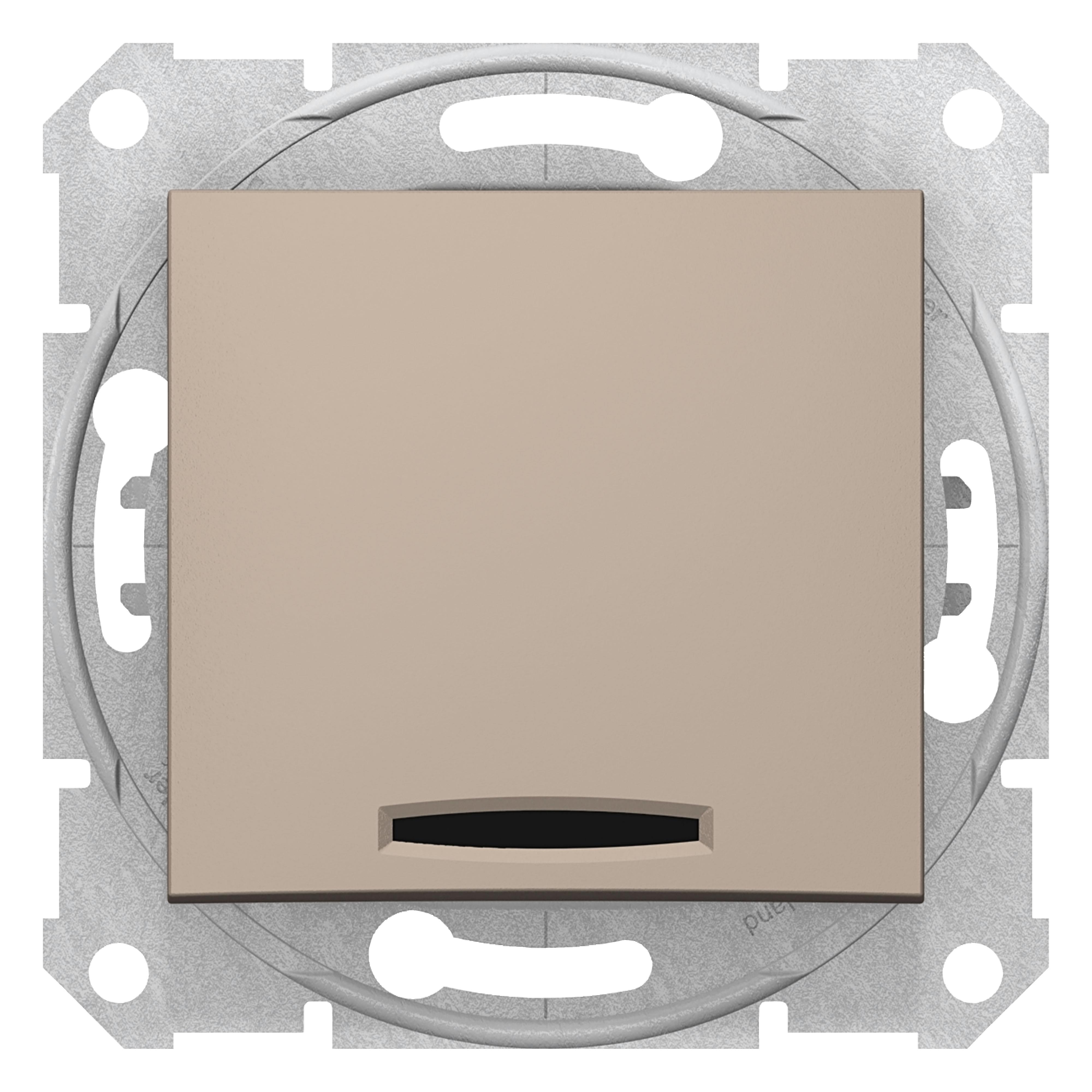 Вимикач одноклавішний Schneider Electric Sedna (SDN1500168)