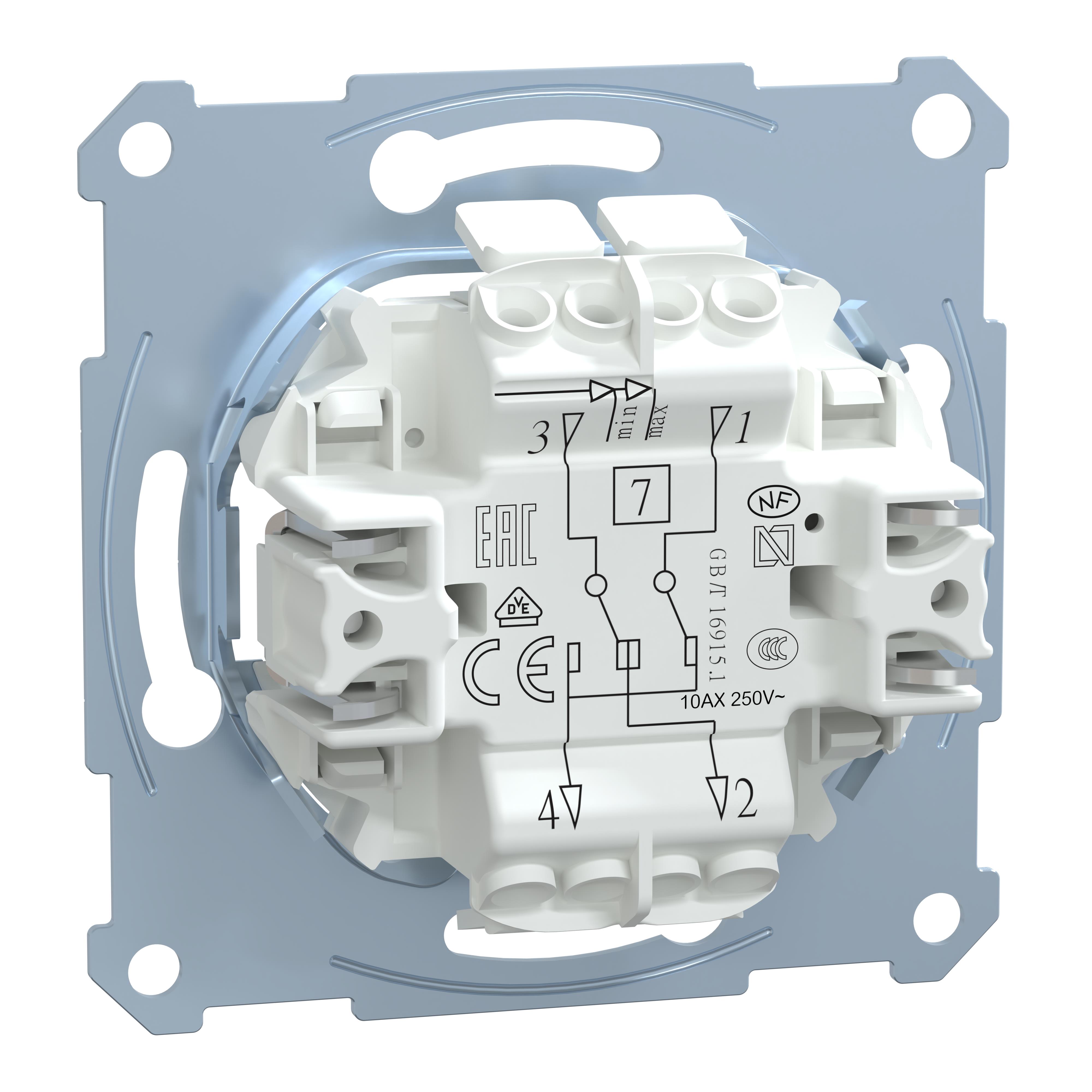 Выключатель Schneider Electric Merten System M (MTN3117-0000) цена 849.55 грн - фотография 2