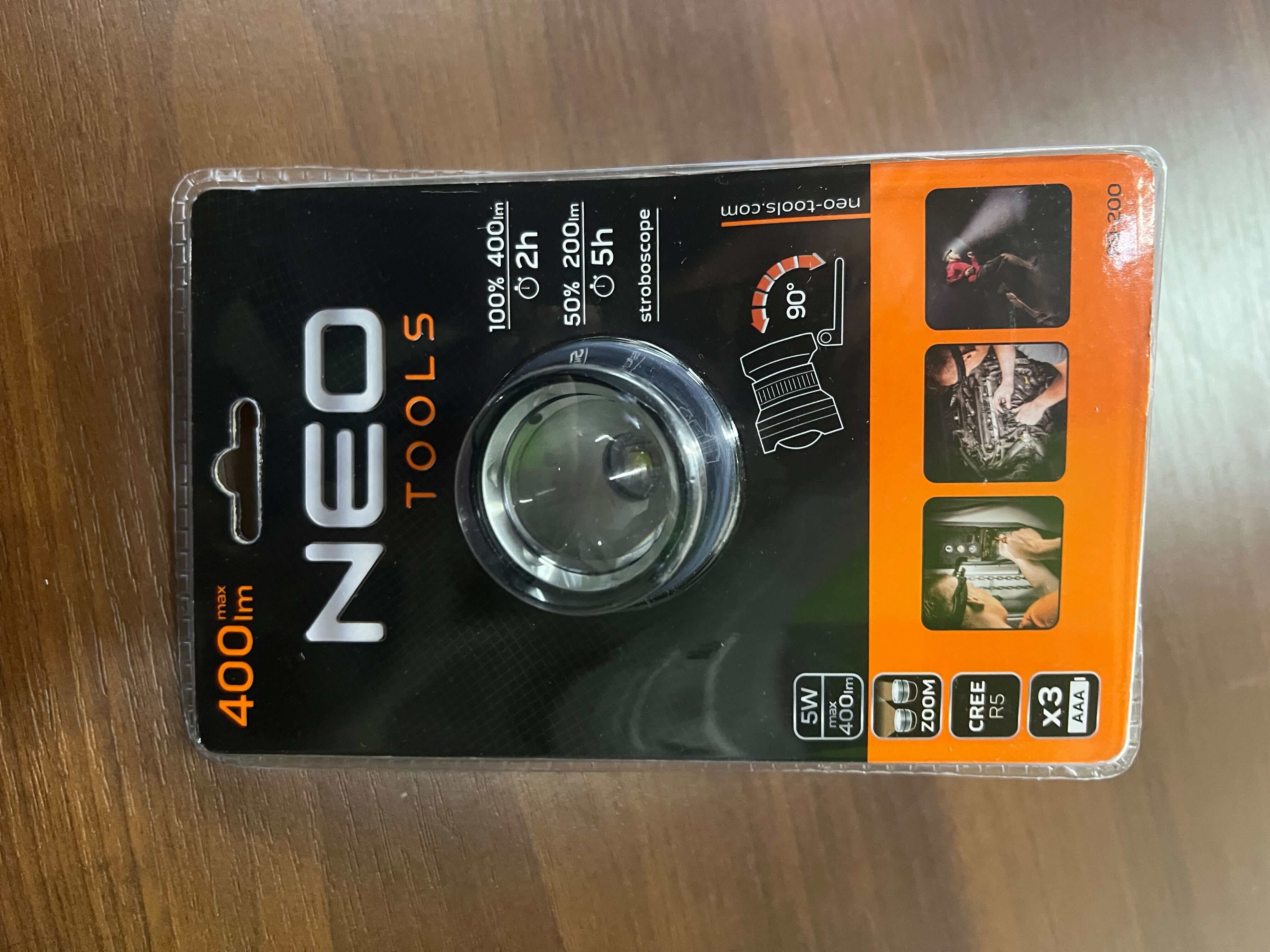 в продаже Налобный фонарик Neo Tools 99-200 Уценка - фото 3