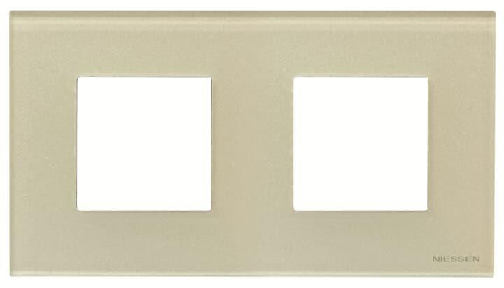 Рамка для розетки ABB Zenit N2272 CP (2CLA227200N3501) в інтернет-магазині, головне фото