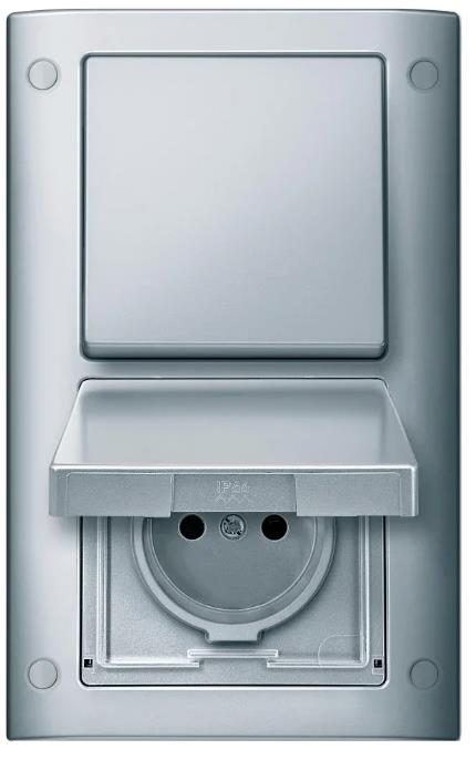 Рамка для розетки Schneider Electric Merten Aquadesign MTN401260 ціна 1280 грн - фотографія 2