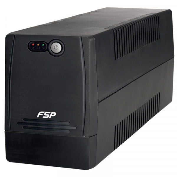 Источник бесперебойного питания FSP FP1500, 1500ВА/900Вт, Lin-Int, USB/RJ45, SCHUKO*4, AVR, Black (PPF9000501) цена 8510 грн - фотография 2