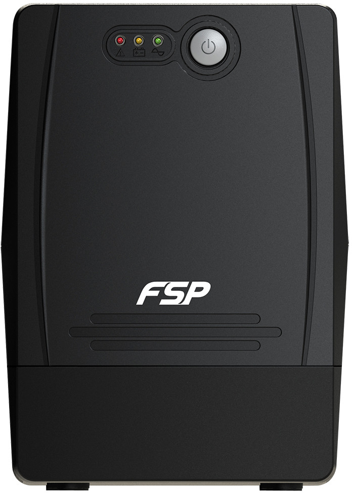 Джерело безперебійного живлення FSP FP1500, 1500ВА/900Вт, Lin-Int, USB/RJ45, SCHUKO*4, AVR, Black (PPF9000501)