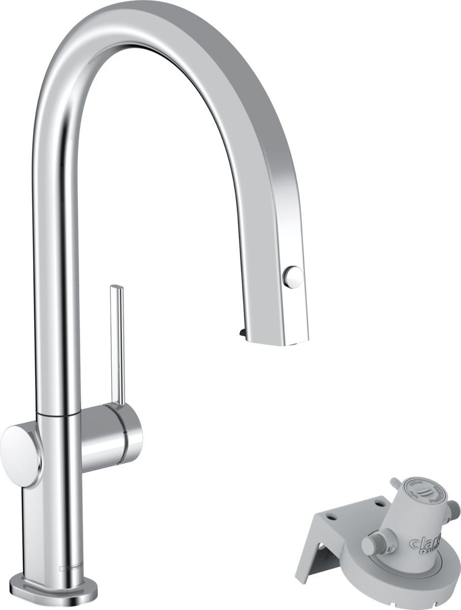 Змішувач для кухні Hansgrohe Aqittura M42, FilterSystem 210 (76803000) ціна 24629.90 грн - фотографія 2