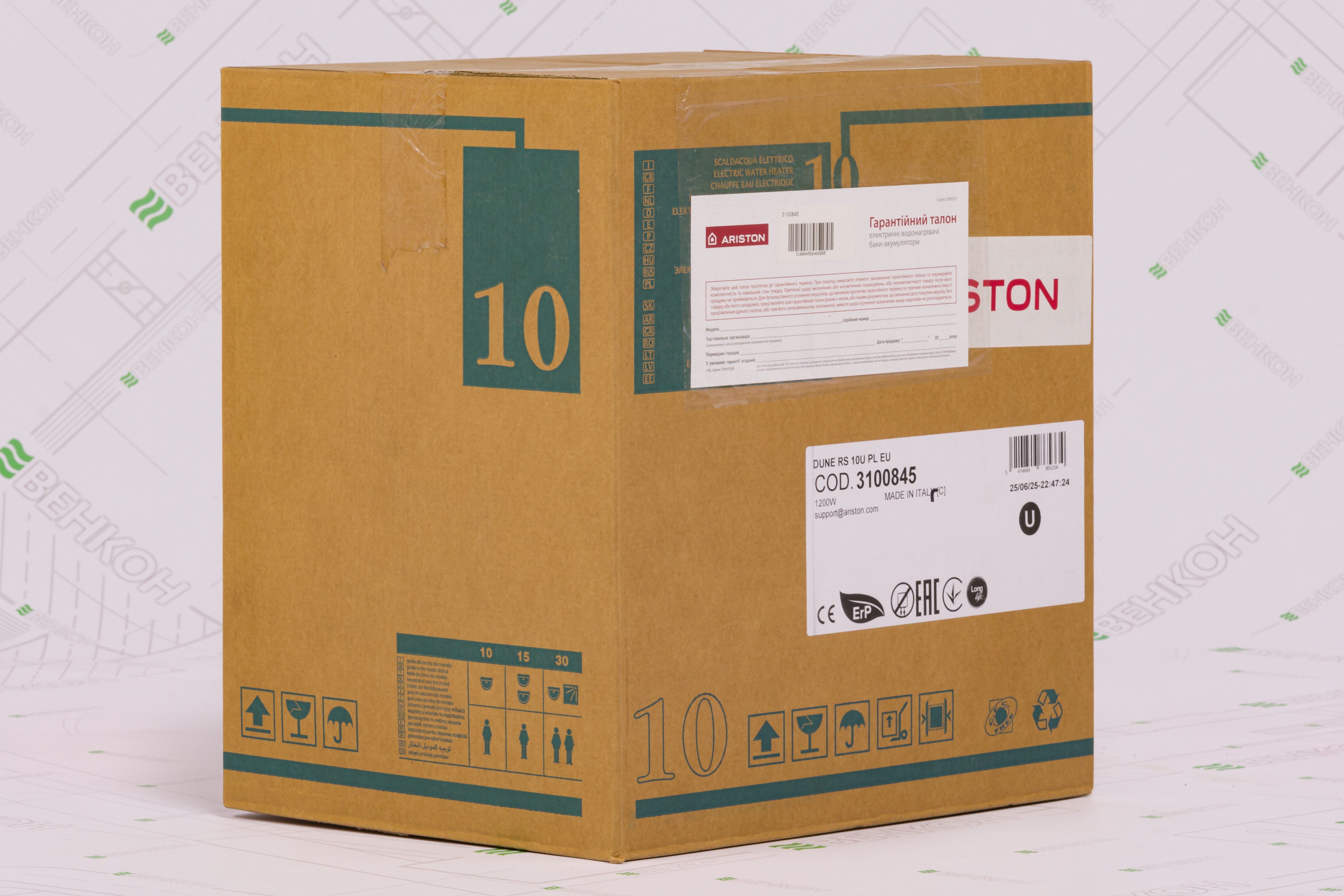 товар Ariston DUNE RS 10U PL EU (3100845) - фото 13