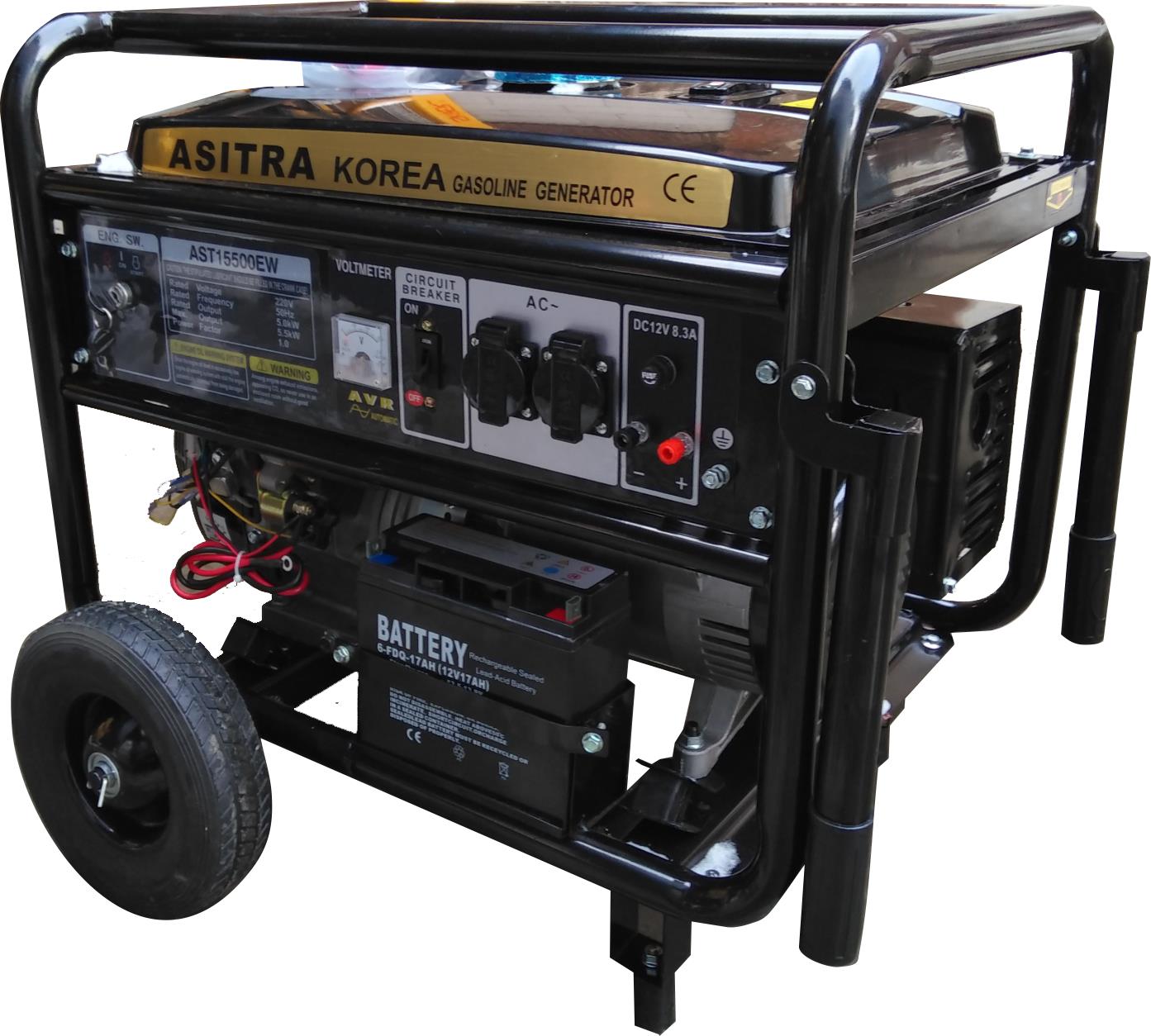 Генератор на 5 кВт Asitra 15500