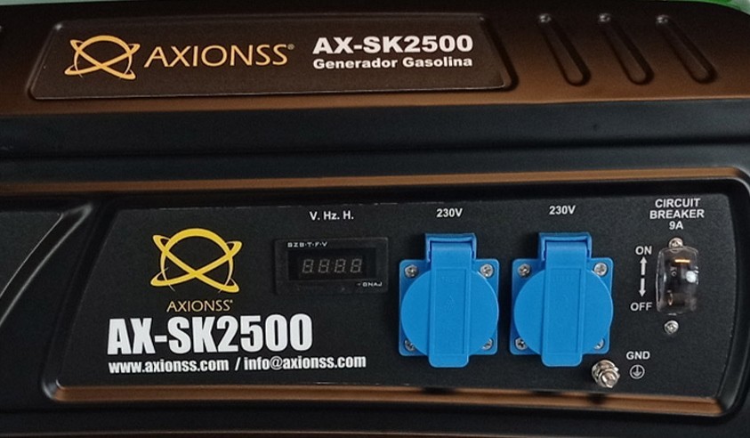 Генератор Axionss AX-SK2500 характеристики - фотографія 7