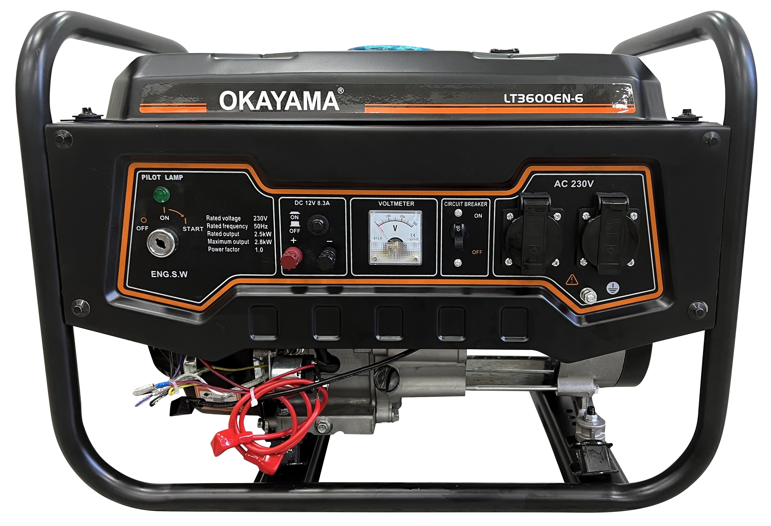 Отзывы генератор с электростартером Okayama LT3600EN-6 в Украине