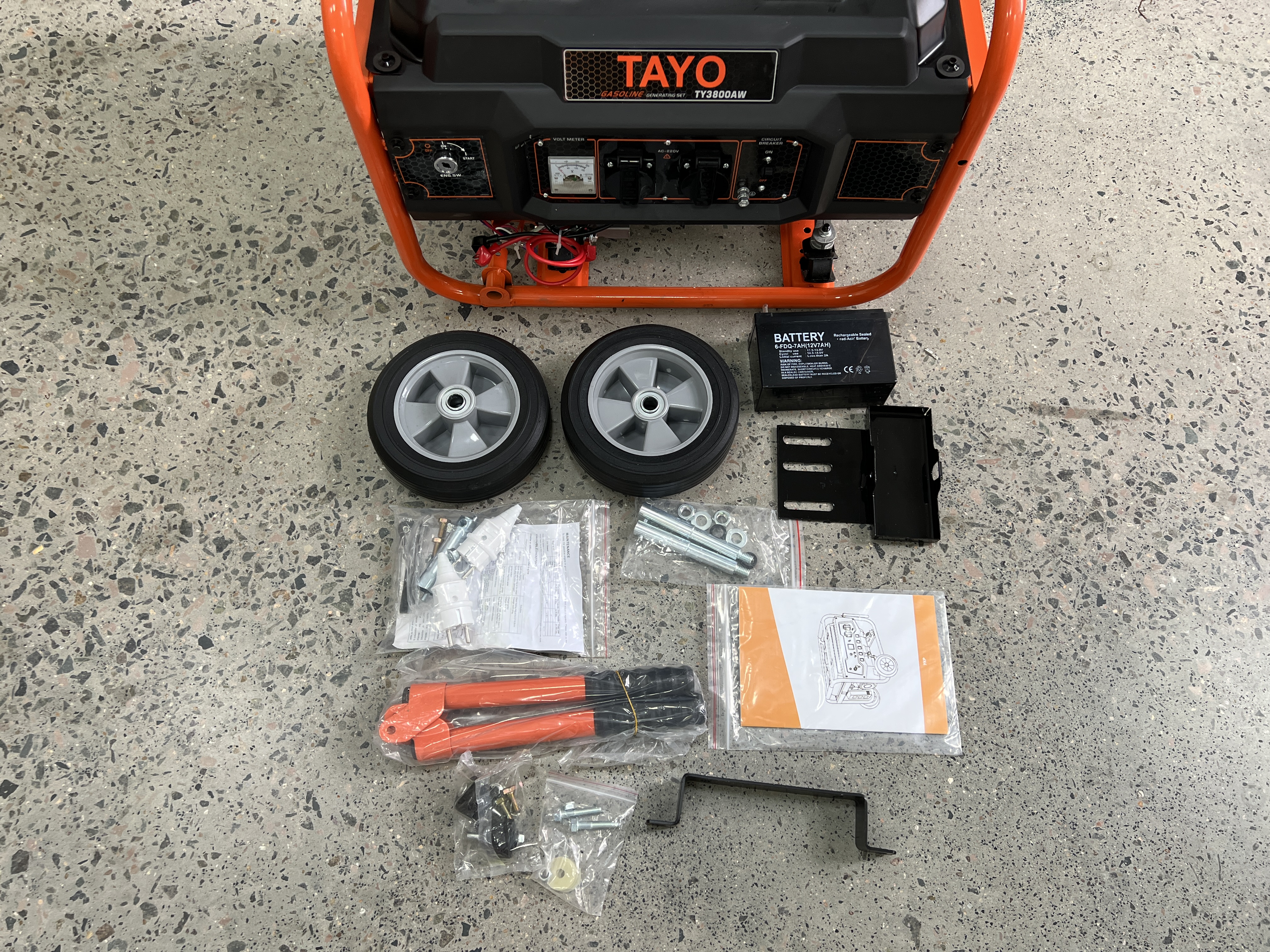 Генератор Tayo TY3800AW Orange інструкція - зображення 6