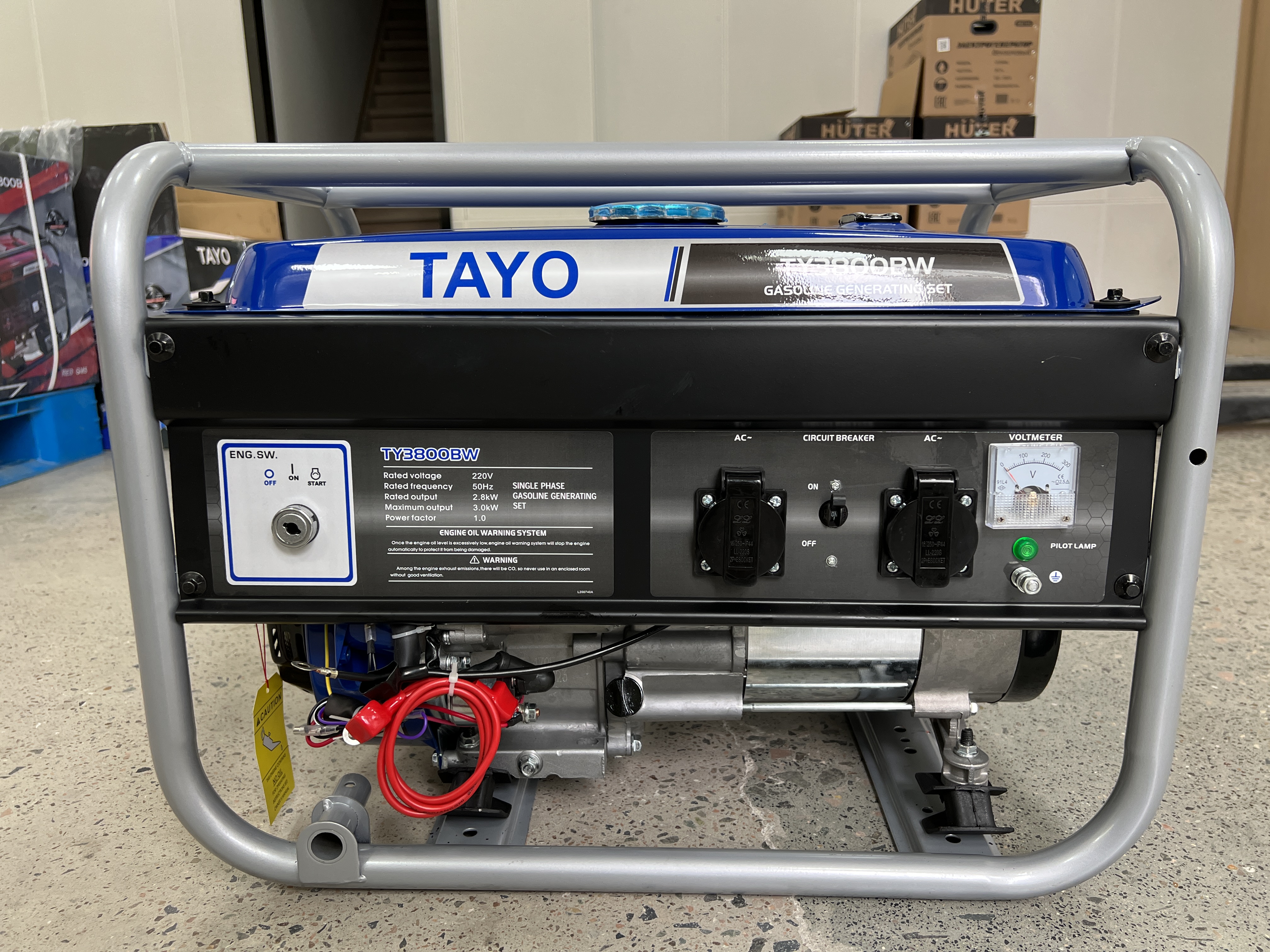 Характеристики генератор Tayo TY3800BW Blue