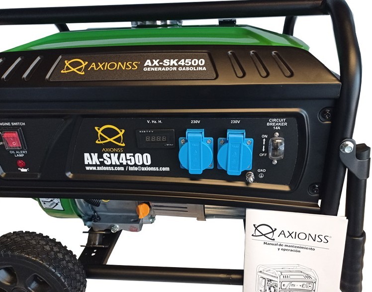 Генератор Axionss AX-SK4500 инструкция - изображение 6